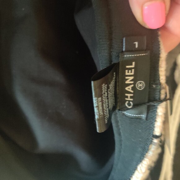 CHANEL Newsboy Tweed Cap size L New - Picture 3 of 3
